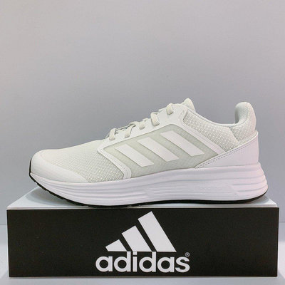 adidas GALAXY 5 男女款 白色 舒適 透氣 輕量 緩震 運動 慢跑鞋 FW5716