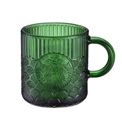 星巴克 Demi碧綠女神鱗片玻璃杯 Starbucks 2021/4/7上市