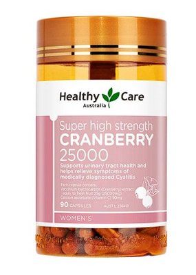 (🐨澳貨紐物)澳洲 Healthy Care－超高強度蔓越莓 25000mg *90