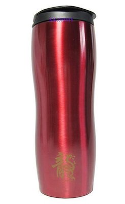 星巴克 隨行杯, 2012 龍年 不鏽鋼 紅色 隨行杯 20oz , venti 杯
