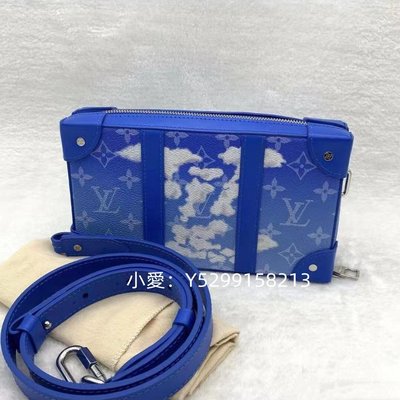 小愛正品 LV路易威登 M45432 郵差包 肩背包 藍天白雲 斜挎包 盒子包 現貨