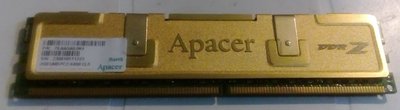 【【【降價優惠 】】】宇瞻 Apacer DDR2 800 1G DDRII PC2-6400 黃金甲 RAM