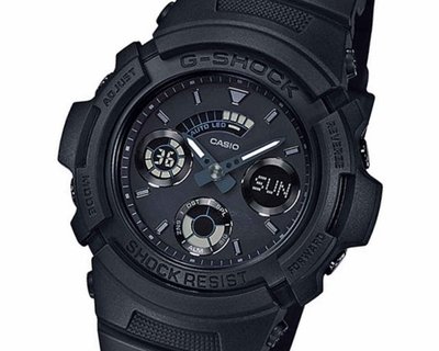 CASIO手錶公司貨附發票 G-SHOCK超人氣指針AW-591BB-1 A 液晶雙顯設計AW-591 AW-590