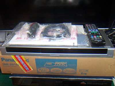 PANASONIC DMR-BWT650-S 1TB/HDD+藍光DVD錄放影機