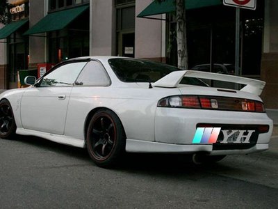 熱銷 汽車配件 適用于日產1995-1998年 S14 200SX 240SX Silvia GT汽車改裝尾翼