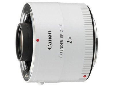 〔三代〕Canon Extender EF 2X III 增距鏡 加倍鏡 減二級光圈 適用單眼鏡頭 WW