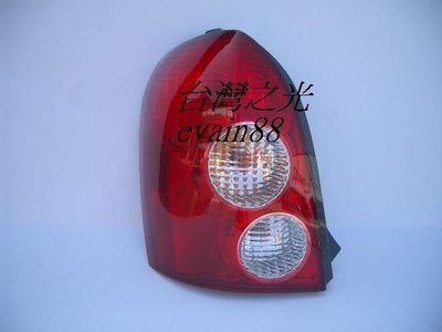 《※台灣之光※》全新新款TIERRA 323 LIFE W6 GENKI PROTEGE 五門原廠型紅白晶鑽尾燈附燈泡