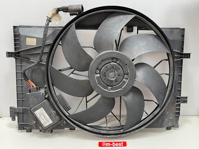 BENZ W203 C203 2000-2003 600W 冷氣散熱馬達 輔助風扇 散熱風扇 電子風扇 (日本外匯拆車品) 2035000293