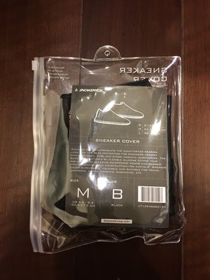 Sneaker Mob SNEAKER COVER 防水鞋套 黑尺寸:M (22~25.5CM）現貨全新
