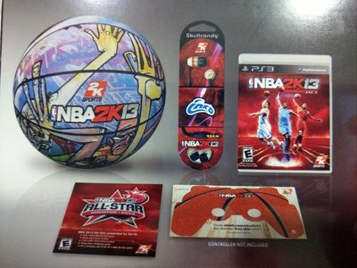 PS3 NBA 2K13 王朝版 限定版 (附籃球) 全新未拆