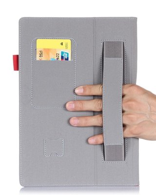 免運 平板殼 簡約商務支架插卡T3皮套適用華為M5 10.8寸牛皮紋手托平板保護套-百貨倉庫