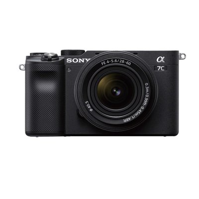 富豪相機Sony A7CL 黑色〔含 28-60mm〕A7C 公司貨 (256G SD 原廠電池 40.5UV保護鏡)