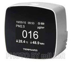 【米勒線上購物】TENMARS TM-280 PM2.5室內空氣品質監測儀(細懸浮微粒檢測)溫度濕度檢測器