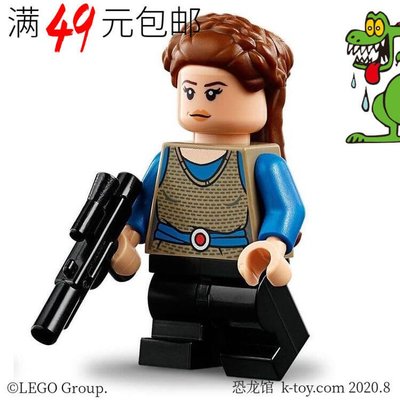 眾誠優品 LEGO樂高星球大戰人仔 sw1023 阿米達拉女王 含武器 75258ZC1816
