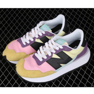 New Balance MS237系列復古休閒運動慢跑鞋 男女鞋 薑黃/紫色/粉色