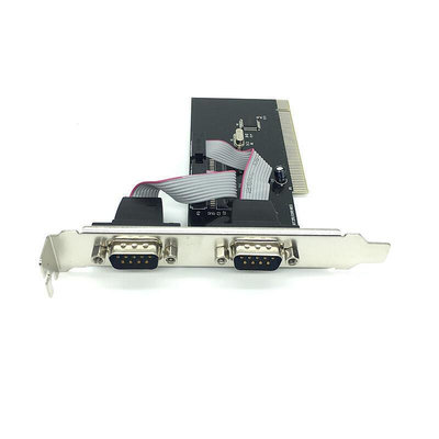 PCI串口卡 2串口 RS232擴展卡臺式電腦 COM多串口接口