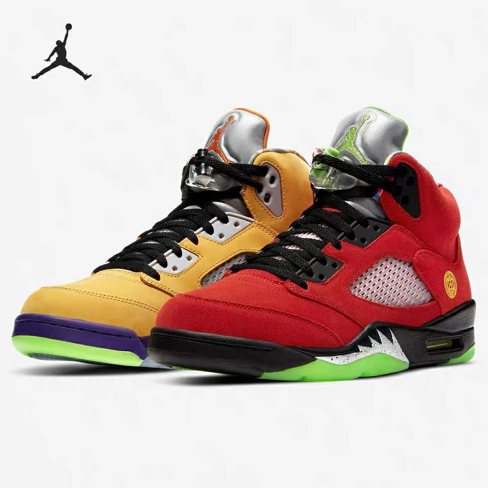 現貨- Air Jordan5 What the AJ5红黄鸳鸯东京篮球鞋CZ5725-700 | Yahoo