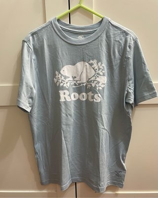 彩紅物語～清倉特價～全新Roots大童短袖T恤(XXL號 )售價$1180