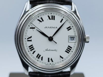 【發條盒子H2296】JUVENIA 尊皇 不銹鋼/自動上鍊  優雅氣質腕錶  紳士品格象徵