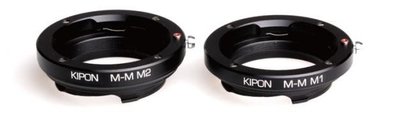 KIPON M1 M2微距近攝LEICA M LM福倫達Voigtlander VM蔡司ZM鏡頭轉Leica M口轉接環