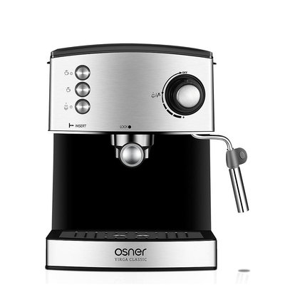 Osner韓國歐紳 YIRGA 半自動義式咖啡機+膠囊專用咖啡機把手組合(適用Nespresso膠囊)