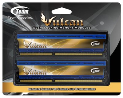 【S03 筑蒂資訊】十銓 Team Vulcan系列 8GB Kit 4GBx2支 DDR3 2400 1.65V