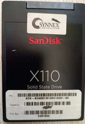 SanDisk/閃迪  X110  128GB 256G MLC顆粒  SATA3  固態硬碟