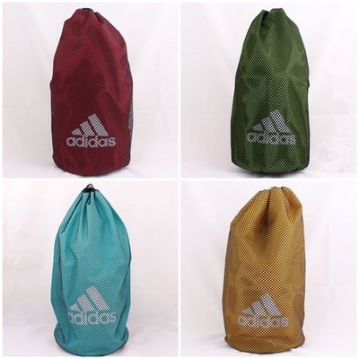 [現貨]adidas愛迪達 球隊專用 球袋 足球 籃球 雙肩運動包 束口袋 網包