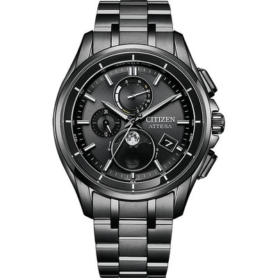 「官方授權」CITIZEN 星辰 韋禮安配戴款 月相 超級鈦光動能電波男腕錶 BY1006-62E