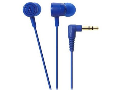 平廣 特價 鐵三角 ATH-CKL220 藍色 耳道式 耳機 audio-technica 3.5MM接頭