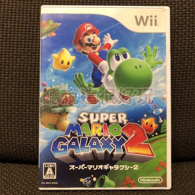 滿千免運 無刮 Wii 超級瑪利歐銀河 2 超級瑪利歐兄弟 超級瑪莉歐銀河 馬力歐 日版 正版 遊戲 13 W800