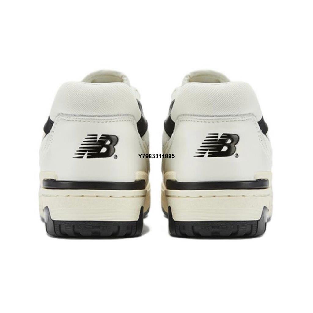 NEW BALANCE NB 550 復古增高白黑熊貓配色奶白色BB550LWT 男女鞋慢跑鞋