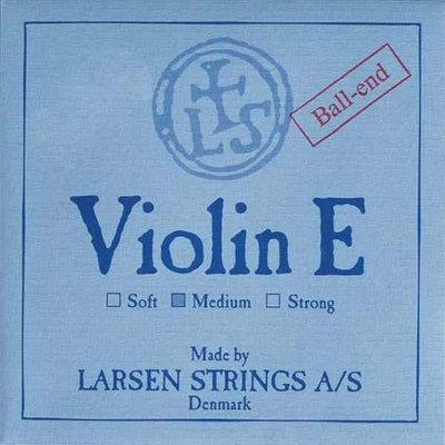 小叮噹的店- 小提琴弦 (第一弦 ) 丹麥 Larsen Original Medium 淺藍 5521
