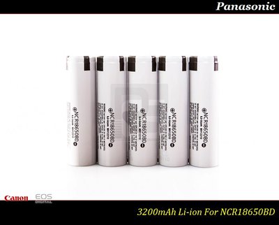 【特價促銷】全新原裝松下Panasonic NCR18650BD -3200mAh /18650 Nitecore D4