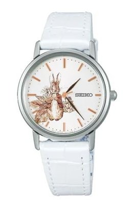 鼎飛臻坊 SEIKO x 彼得兔 120週年紀念繪本限定款 限量700支 真皮手錶 腕錶 日本正版