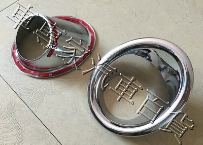 NISSAN LIVINA L11 專用電鍍霧燈框、霧燈罩、鍍鉻飾條、鍍鉻前霧燈框、2014-2018年專用
