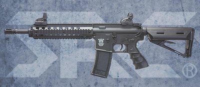 【BCS武器空間】SRC SR4 ST-DELTA M 黑色 進化運動版電動槍，電槍，BB槍，長槍-SRCGE-1604