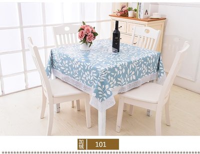 加厚PVC正方形桌布方桌巾餐桌布餐巾防水防油免洗 (137*137cm)-C