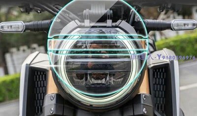HONDA 本田CB650R 大燈保護膜 車燈保護貼 TPU透明膜高透護膜(兩組價格)