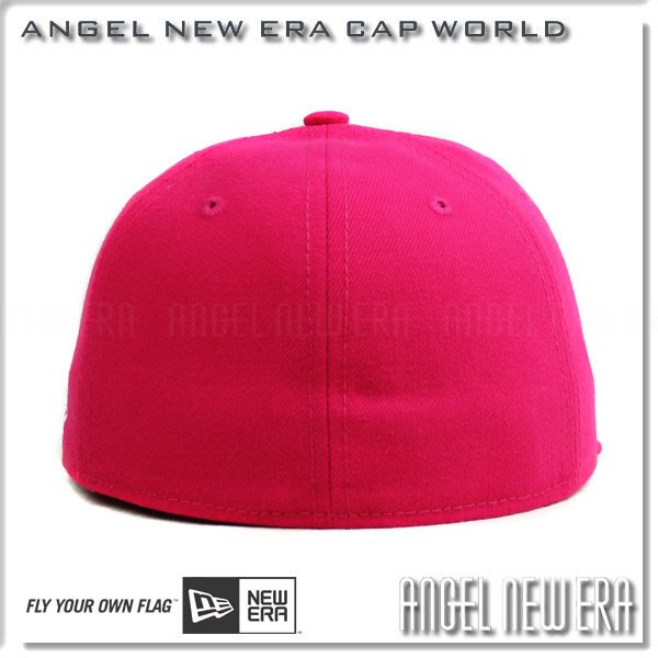Angel New Era New Era 桃紅桃素帽59fifty 限量訂製帽街頭嘻哈必備 Yahoo奇摩拍賣