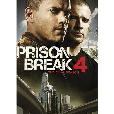 BD藍光電視劇 越獄4 Prison Break 4 2008 6碟盒裝 藍光BD光碟 超高清1080P 歐美影片