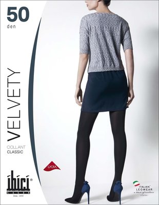 °☆就要襪☆°全新義大利品牌 ibici VELVETY 3D針織萊卡天鵝絨超細纖維褲襪(50DEN)