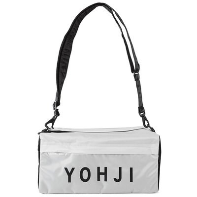 Y3 YOHJI 絕版品 ! 白色罕見旅行袋、側背包、斜背包、逛街包、健身包~