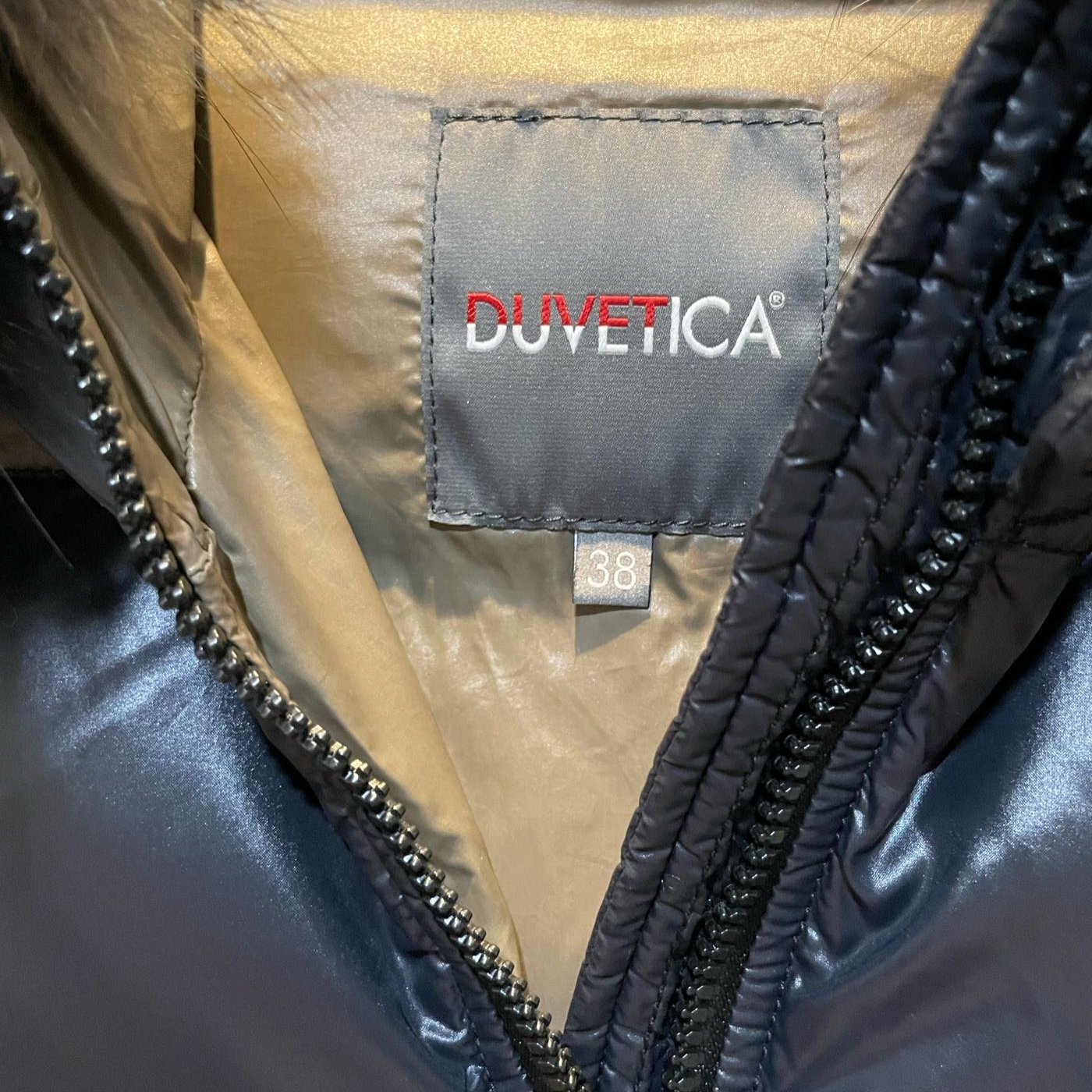 duvetica/Moncler真品女用中長羽絨外套尺寸38 | Yahoo奇摩拍賣