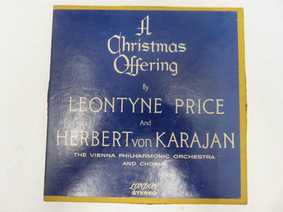 【柯南唱片】a christmas offering by leontyne/原版7吋盤式錄音帶＞TAPE