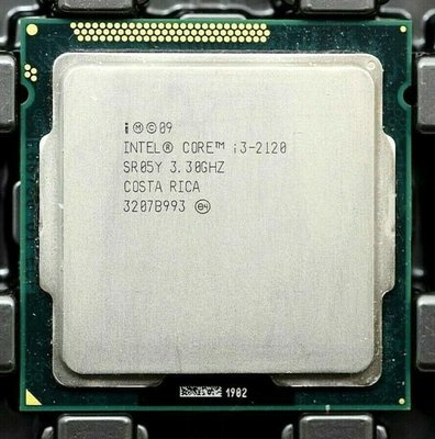 Intel Core i3-2120 3.3GHz 3M LGA 1155 2C4T 正式版i3-2100可參考