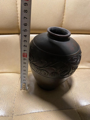 日本小銅花瓶