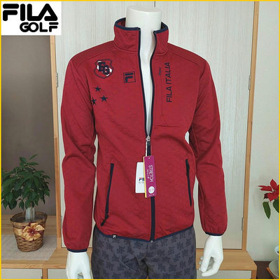 🇯🇵日本✈️FILA 高爾夫外套 新品 男 M号 FILA GOLF 拉鍊立領 高爾夫運動外套 保暖外套 MF820F