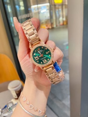 免稅專櫃正品 ROLEX勞力士女錶 腕錶  瑞士手錶 火爆推薦綠盤  保固一年 四個顏色可以選