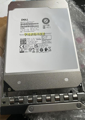 全新 DELL/戴爾 0DK7C9 12T SAS 7.2K 12Gb硬碟MG07SCA12TEY 12TB